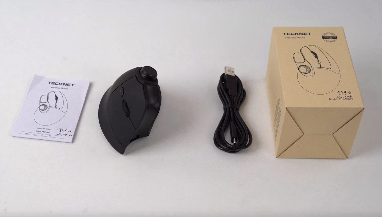 Amazon.com: TECKNET Ergonomic Mouse, Rechargeable Wireless